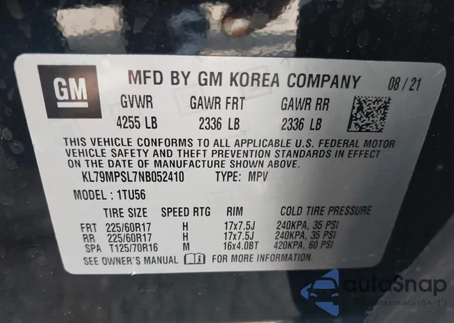 KL79MPSL7NB052410: 44514064