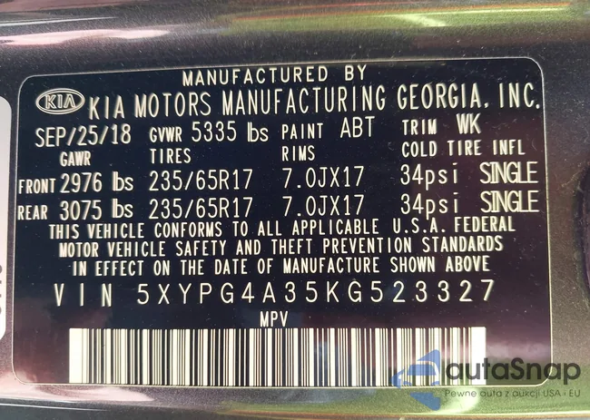 5XYPG4A35KG523327: 44514073