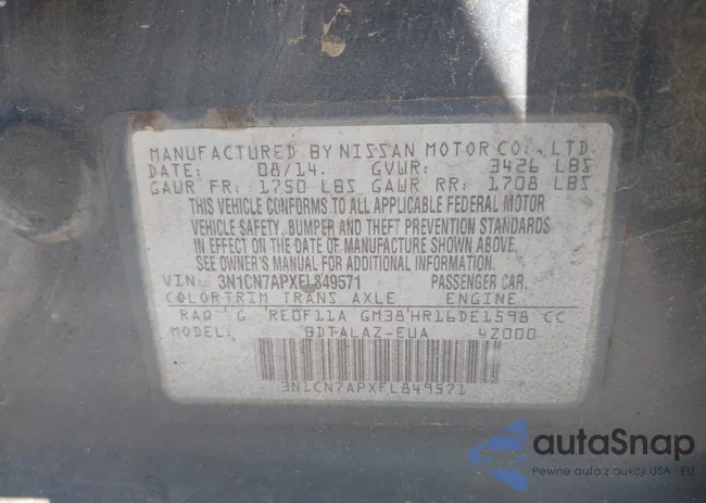 3N1CN7APXFL849571: 44514215