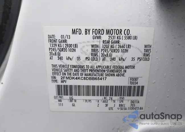 2FMDK4KC8DBB65417: 44514720