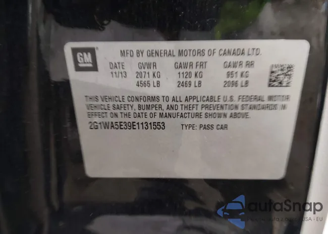2G1WA5E39E1131553: 44514909