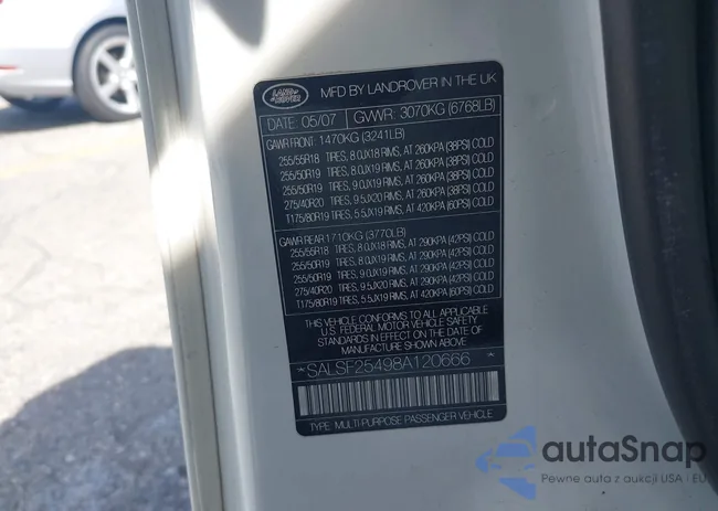 SALSF25498A120666: 44514426