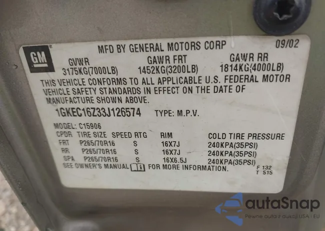 1GKEC16Z33J126574: 44515866