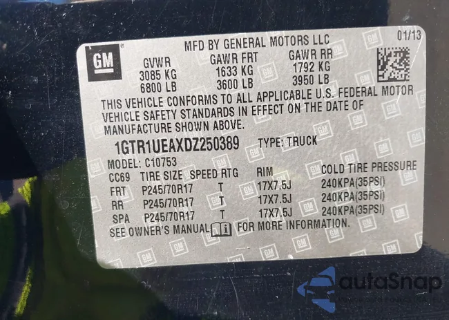 1GTR1UEAXDZ250389: 44516111