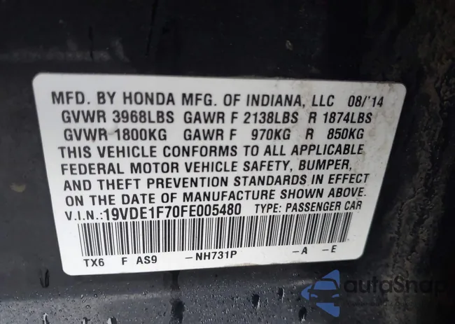 19VDE1F70FE005480: 44516190