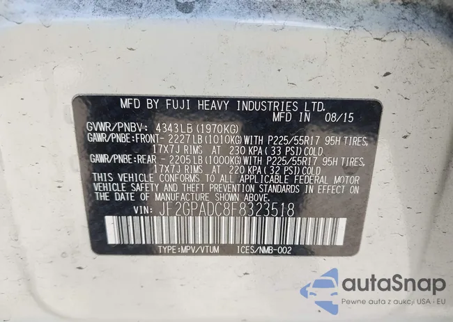 JF2GPADC8F8323518: 44515355