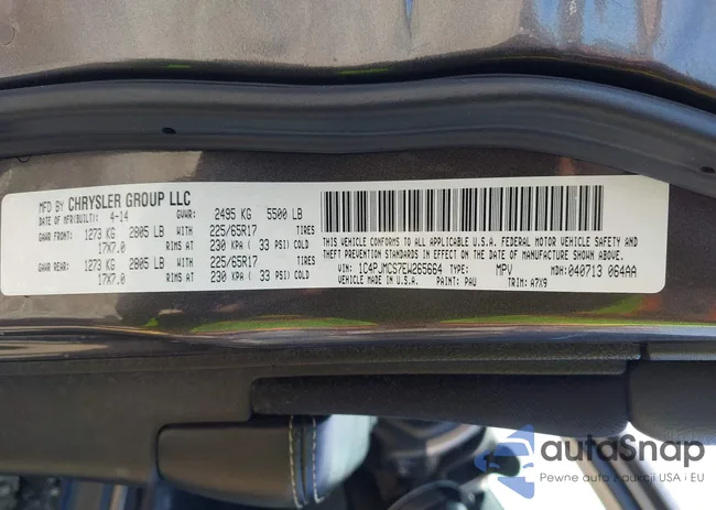 1C4PJMCS7EW265664: 44515362