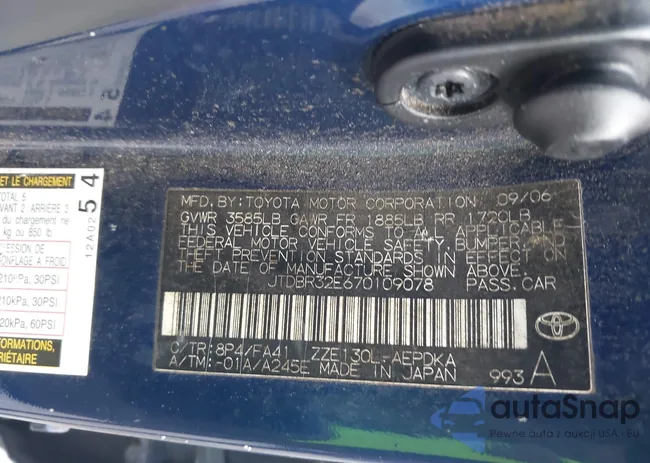 JTDBR32E670109078: 44515449