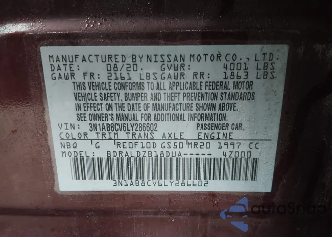 3N1AB8CV6LY286602: 44515498