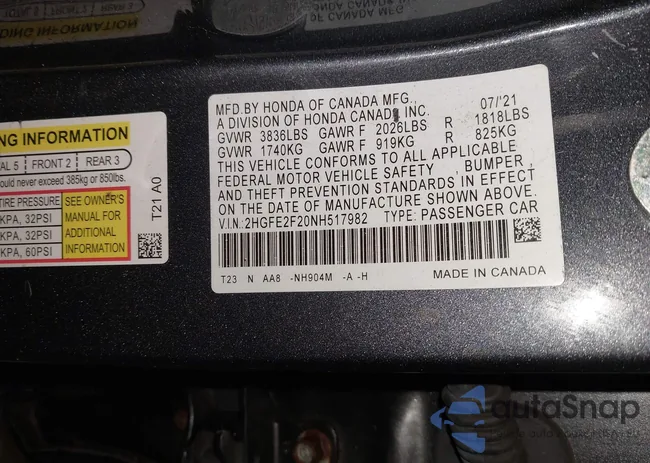 2HGFE2F20NH517982: 44515505