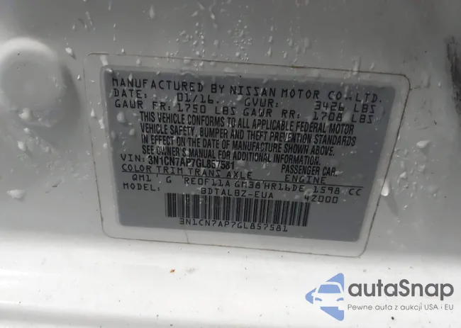 3N1CN7AP7GL857581: 44516652