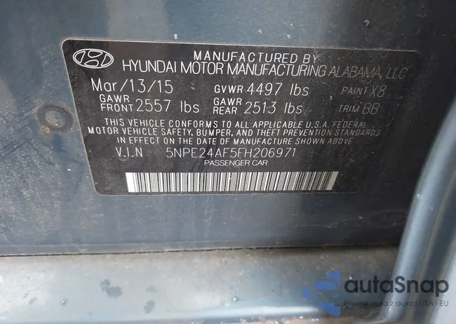 5NPE24AF5FH206971: 44517042