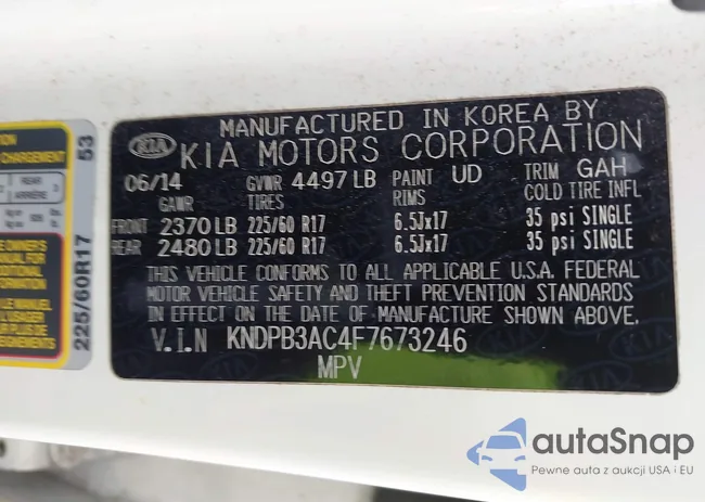 KNDPB3AC4F7673246: 44517161