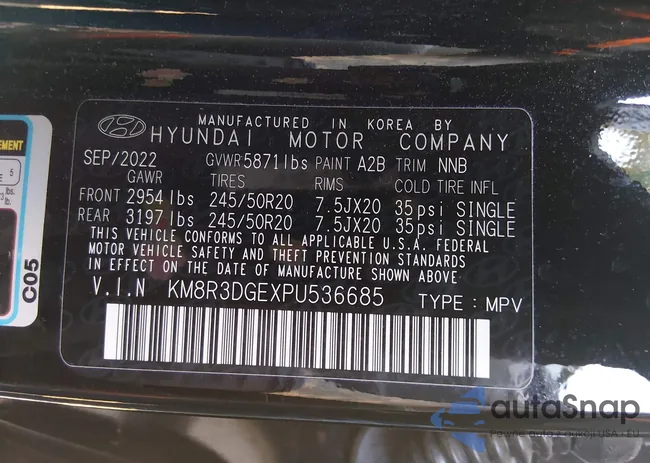 KM8R3DGEXPU536685: 44516243