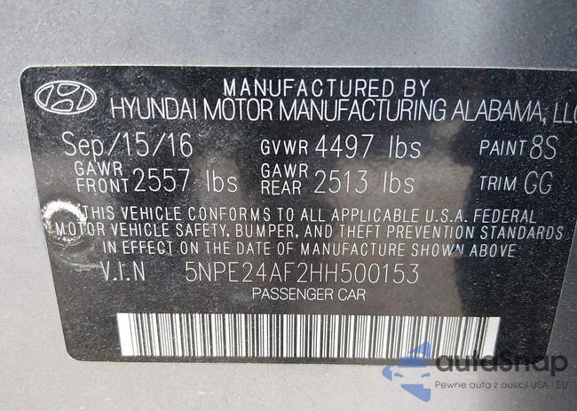 5NPE24AF2HH500153: 44516388