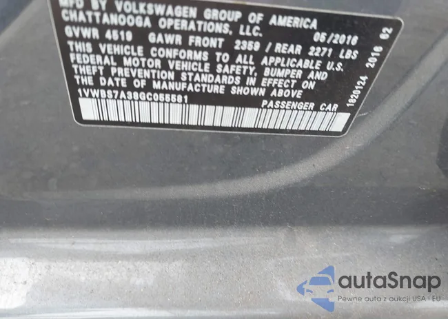 1VWBS7A38GC055581: 44516434