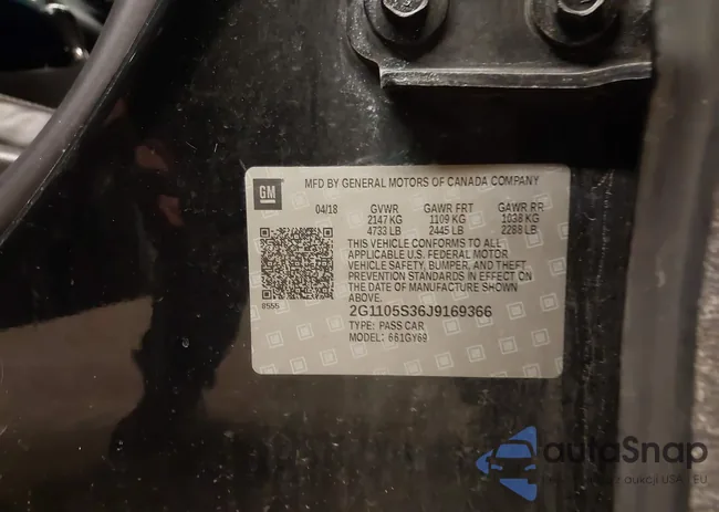 2G1105S36J9169366: 44516459