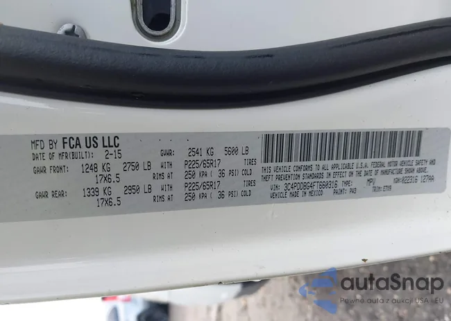 3C4PDDBG4FT660316: 44516620