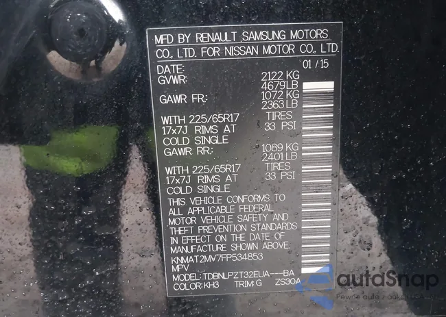 KNMAT2MV7FP534853: 44517808