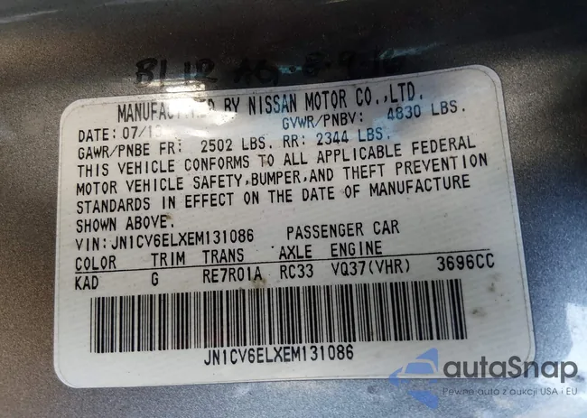 JN1CV6ELXEM131086: 44518796