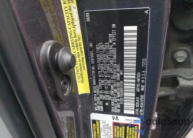 4T3ZE11A49U014790: 44518940