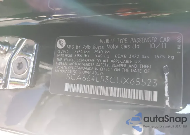 SCA664L53CUX65523: 44519212