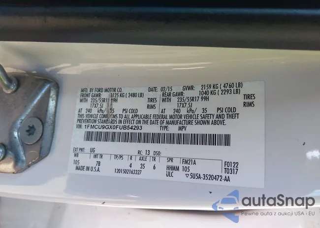 1FMCU9GX0FUB54293: 44518391