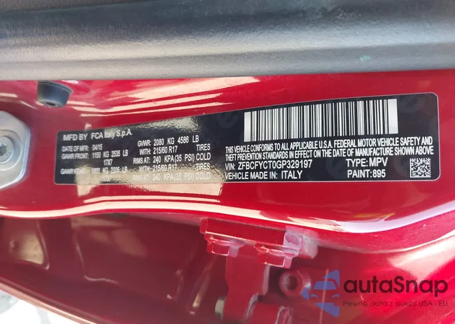 ZFBCFYCT0GP329197: 44518439