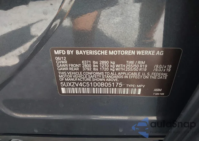 5UXZV4C51D0B05175: 44519680