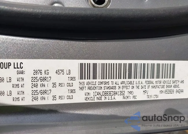 1C4NJDBB3ED841352: 44519695