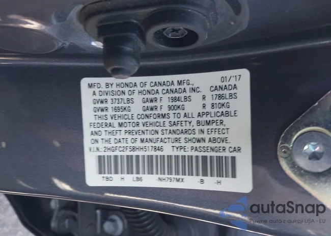 2HGFC2F58HH517846: 44519801