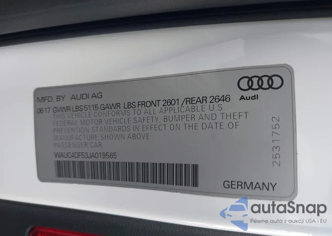 WAUC4DF53JA019565: 44519920