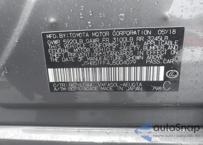 JTHB51FF4J5004079: 44519963