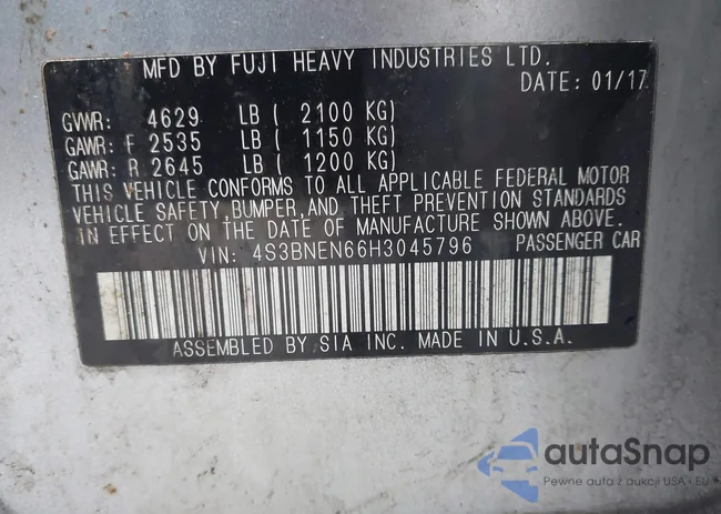 4S3BNEN66H3045796: 44519987