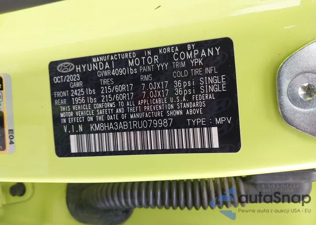 KM8HA3AB1RU079987: 44520029