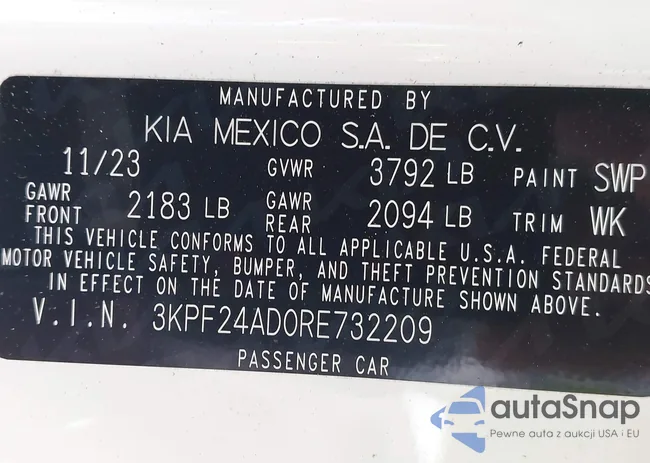 3KPF24AD0RE732209: 44520078