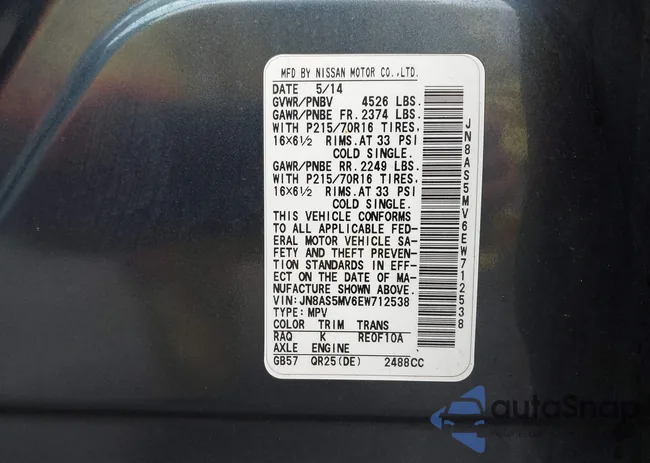 JN8AS5MV6EW712538: 44519355