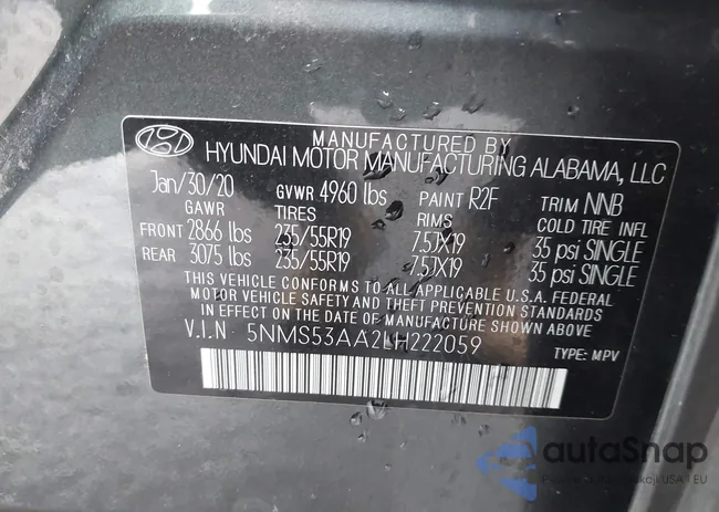 5NMS53AA2LH222059: 44519379