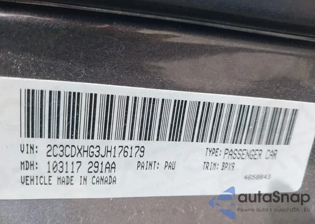 2C3CDXHG3JH176179: 44519434