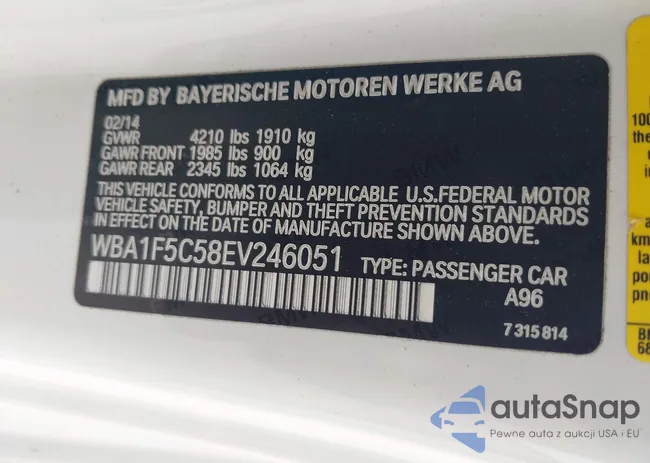 WBA1F5C58EV246051: 44519486