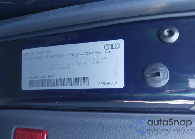 WAUD8AF29KN126630: 44519560