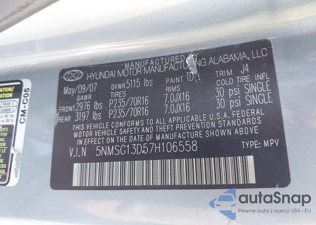 5NMSG13D57H106558: 44520847