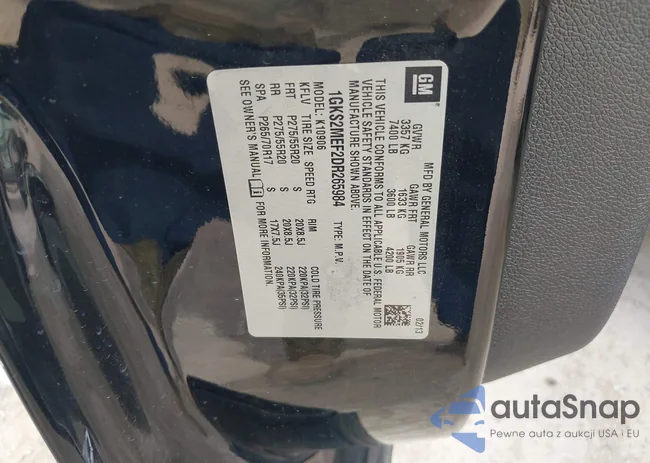 1GKS2MEF2DR265984: 44520883