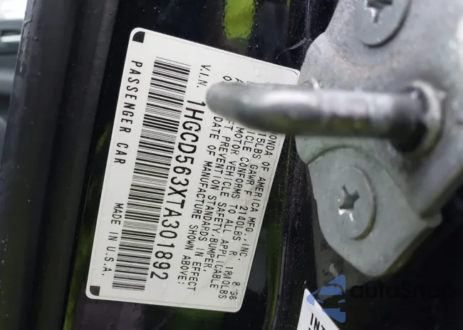 1HGCD563XTA301892: 44521042