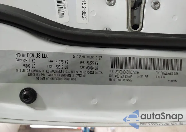 2C3CCAEG0HH570169: 44520482