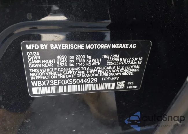 WBX73EF0XS5044929: 44520566