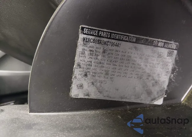 KL8CB6SA5KC706441: 44521667