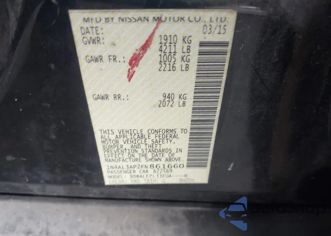 1N4AL3AP2FN861660: 44521679