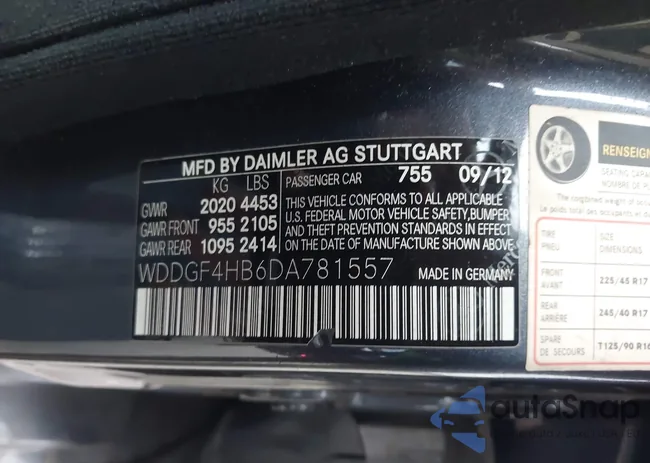 WDDGF4HB6DA781557: 44521972