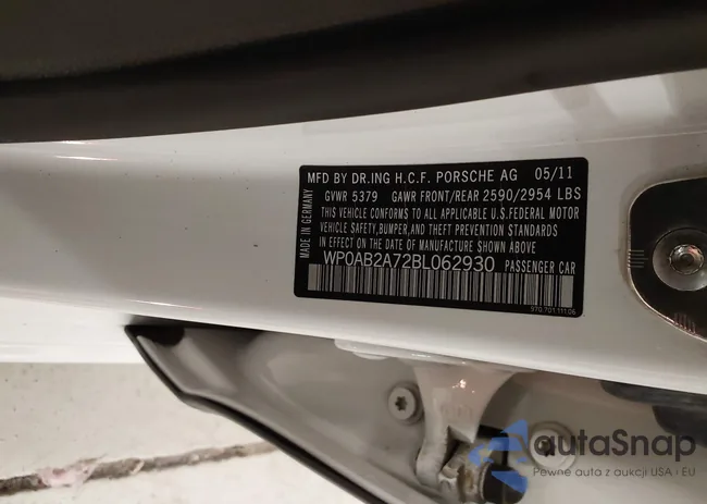 WP0AB2A72BL062930: 44522151